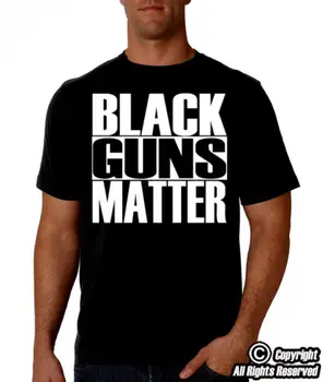 Juoda Ginklai Medžiagos (Blm) Marškinėlius | Pro Gun Teisių, Ar15, Ak47, 2-asis Pakeitimas, 1776 2019 M. Vasarą T-Marškinėliai Vyrams Juokinga